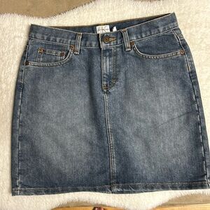 Calvin Klein Jeans Denim Mini Skirt